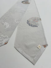 画像をギャラリービューアに読み込む, 草花絵皿模様に総菱欠け模様地紋【長】