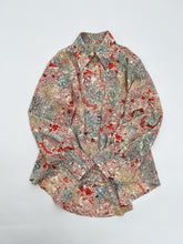 画像をギャラリービューアに読み込む, 暈し四季草花型染模様