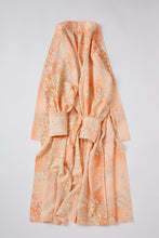 画像をギャラリービューアに読み込む, 単色暈しの草花模様【六つ釦】