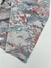 画像をギャラリービューアに読み込む, 花鳥風景模様【長丈シュッケニ】【日本橋三越品】