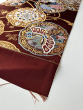 画像をギャラリービューアに読み込む, 本金箔絵皿丸華模様【あずま型 大】