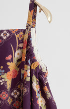 画像をギャラリービューアに読み込む, 古典七宝花菱模様【サイドギャザーワンピース】