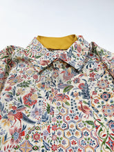画像をギャラリービューアに読み込む, 斑点地紋に花鳥模様(ビンテージ)【S】