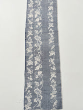 画像をギャラリービューアに読み込む, 縞唐花模様紬【ケニジャン】