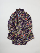 画像をギャラリービューアに読み込む, ろうけつ染草花模様【ブラウス】
