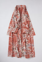 画像をギャラリービューアに読み込む, 銀彩金彩扇花模様【四つ釦】