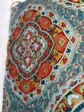 画像をギャラリービューアに読み込む, 花・華唐草模様更紗横錦【あずま型 大】特上