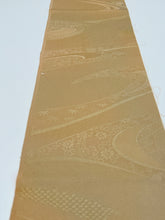 画像をギャラリービューアに読み込む, 飴色無地に流水吉祥織り出し模様【ティアード】