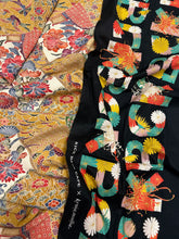 画像をギャラリービューアに読み込む, 型染花鳥模様・大【KBCコラボバッグ】