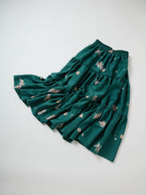 画像をギャラリービューアに読み込む, 天鵞絨色無地に毬模様【ティアード】