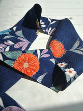 画像をギャラリービューアに読み込む, 変わり菱尽くし地紋に花模様【特短】⚠️キズあり