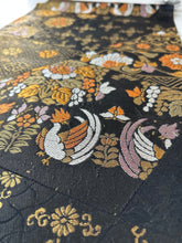 画像をギャラリービューアに読み込む, 【あずま型 中】唐織引箔袋帯花鳥模様