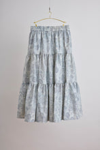 画像をギャラリービューアに読み込む, 白大島花尽くし模様【ティアード】