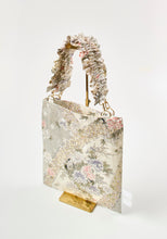 画像をギャラリービューアに読み込む, 千總小紋花車模様・金彩【ギャザートート】①