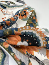 画像をギャラリービューアに読み込む, アンティーク・更紗花鳥模様