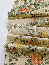 画像をギャラリービューアに読み込む, 筆書き草花模様・アンティーク