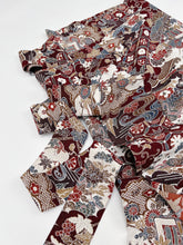 画像をギャラリービューアに読み込む, 御所車雲ヱに草花模様【長丈シュッケニ】