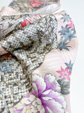 画像をギャラリービューアに読み込む, 波地紋牡丹絵模様【ティアード】