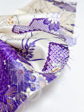 画像をギャラリービューアに読み込む, 変わり波菱に扇花車模様【ティアード】