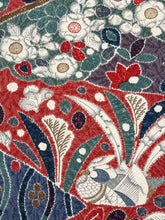 画像をギャラリービューアに読み込む, 辻ヶ花切ばめ鴛鴦模様【長丈シュッケニ】【日本橋三越品】