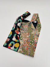 画像をギャラリービューアに読み込む, 鬼しぼ縮緬花模様・大【KBCコラボバッグ】