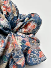 画像をギャラリービューアに読み込む, 花の地織模様の花模様【大・単品】