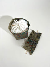 画像をギャラリービューアに読み込む, 更紗花模様の暈し染縮緬地