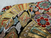 画像をギャラリービューアに読み込む, 唐織正倉院鳳凰・源氏車模様【あずま型 中】上物