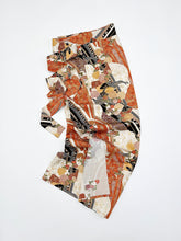 画像をギャラリービューアに読み込む, 七宝地紋に破れ色紙古典柄模様【長丈シュッケニ】