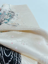 画像をギャラリービューアに読み込む, 波花菱絵地紋に流水模様【ティアード】