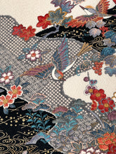 画像をギャラリービューアに読み込む, 花鳥古典柄模様【六つ釦】