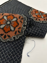 画像をギャラリービューアに読み込む, 幾何花の飛び柄大島【L】