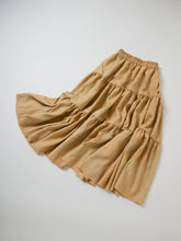 画像をギャラリービューアに読み込む, 飴色無地に流水吉祥織り出し模様【ティアード】