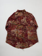 画像をギャラリービューアに読み込む, 膨れ織り出し金彩吹き花模様【ブラウス】