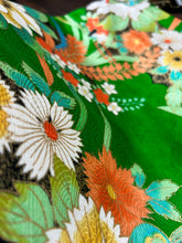 画像をギャラリービューアに読み込む, 荒波地紋に牡丹梅撫子草花模様【ギャザートート】②