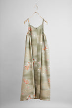 画像をギャラリービューアに読み込む, 菱地紋に変わり絵花模様【サイドギャザーワンピース】