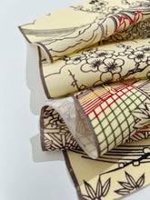 画像をギャラリービューアに読み込む, 新型・家屋に花模様【M】