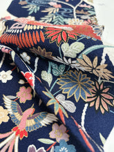 画像をギャラリービューアに読み込む, 家屋風景花鳥模様【ティアード】