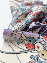 画像をギャラリービューアに読み込む, 花鳥模様の段暈し染【ギャザータイプ】