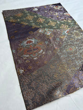 画像をギャラリービューアに読み込む, 更紗に唐花・花鳥模様引箔【あずま型 大】上物