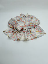 画像をギャラリービューアに読み込む, 鮫小紋地紋花模様