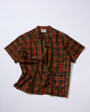 画像をギャラリービューアに読み込む, 3色格子模様織り出し米沢紬【L】