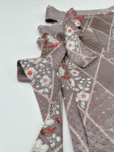 画像をギャラリービューアに読み込む, 籠目地紋に辻ヶ花模様【長丈シュッケニ・丈91㎝】