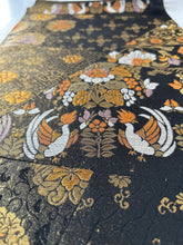 画像をギャラリービューアに読み込む, 【あずま型 中】唐織引箔袋帯花鳥模様