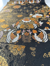 画像をギャラリービューアに読み込む, 唐織引箔袋帯花鳥模様【あずま型 大】