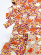 画像をギャラリービューアに読み込む, 変わり草花模様【長丈シュッケニ・丈91㎝】