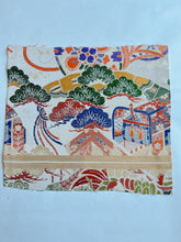 画像をギャラリービューアに読み込む, 両面全通柄京袋帯(アンティーク)【あずま型 中】上物