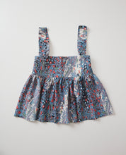 画像をギャラリービューアに読み込む, 農村風景に総松草花模様・縮緬