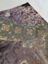 画像をギャラリービューアに読み込む, 更紗に唐花・花鳥模様引箔【あずま型 大】上物