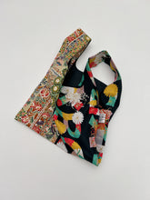 画像をギャラリービューアに読み込む, 鬼しぼ縮緬花模様・小【KBCコラボバッグ】